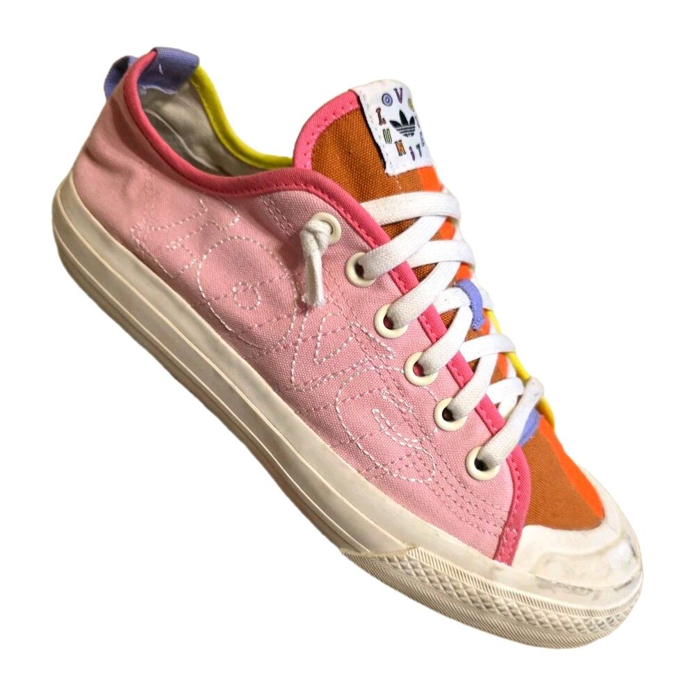adidas Originals Nizza Pride Love Unites Unisex Sneakers GW2419 Men Size 8.5
